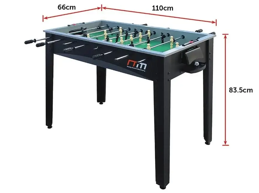 Foosball Table Dimensions