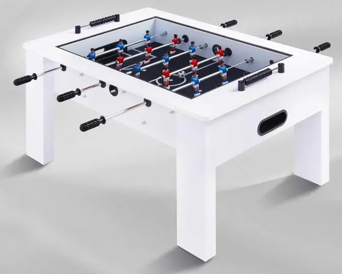 RAYKEEP 2-in-1 Covered Foosball Coffee Table