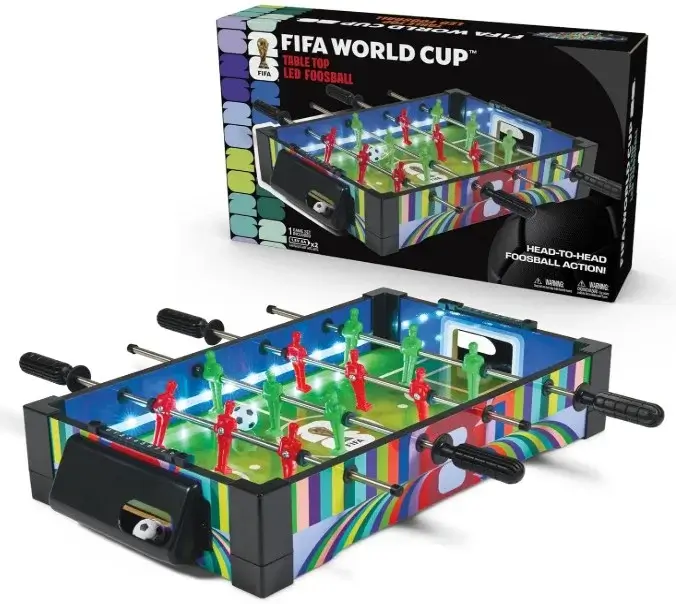 FIFA Tabletop LED Foosball Table