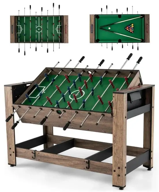 Goplus 2-in-1 Swivel Table