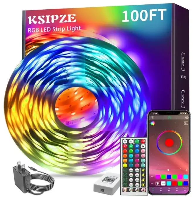 Color-Changing LED Strip Lights