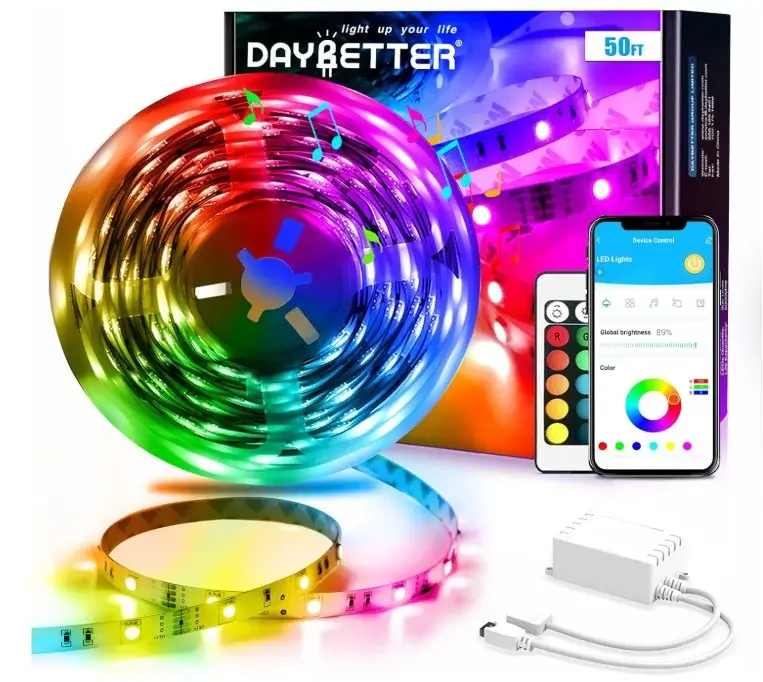 DAYBETTER 50 ft LED Strip Lights