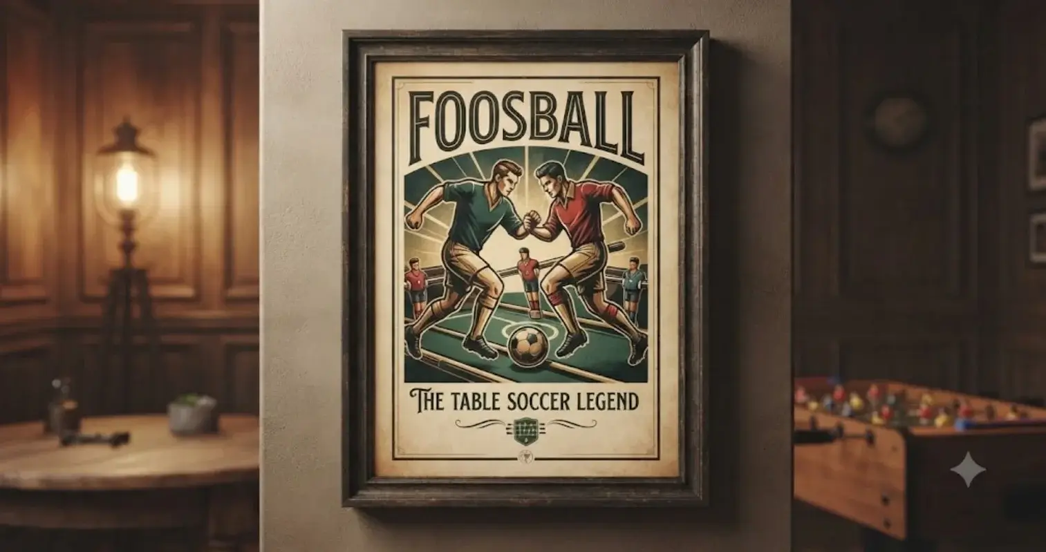 Foosball Poster