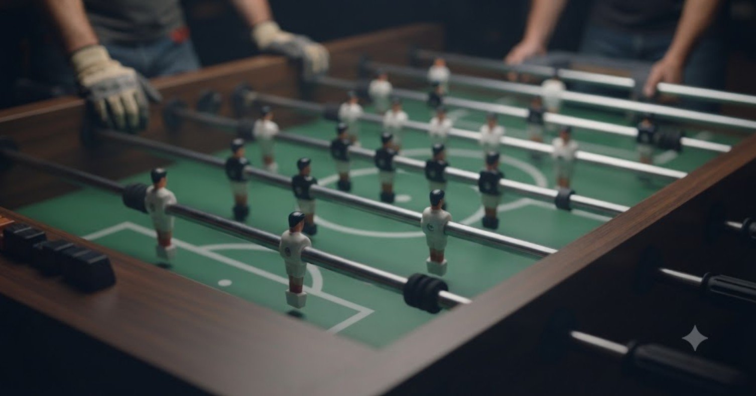 How to Move a Foosball Table Without Damaging It