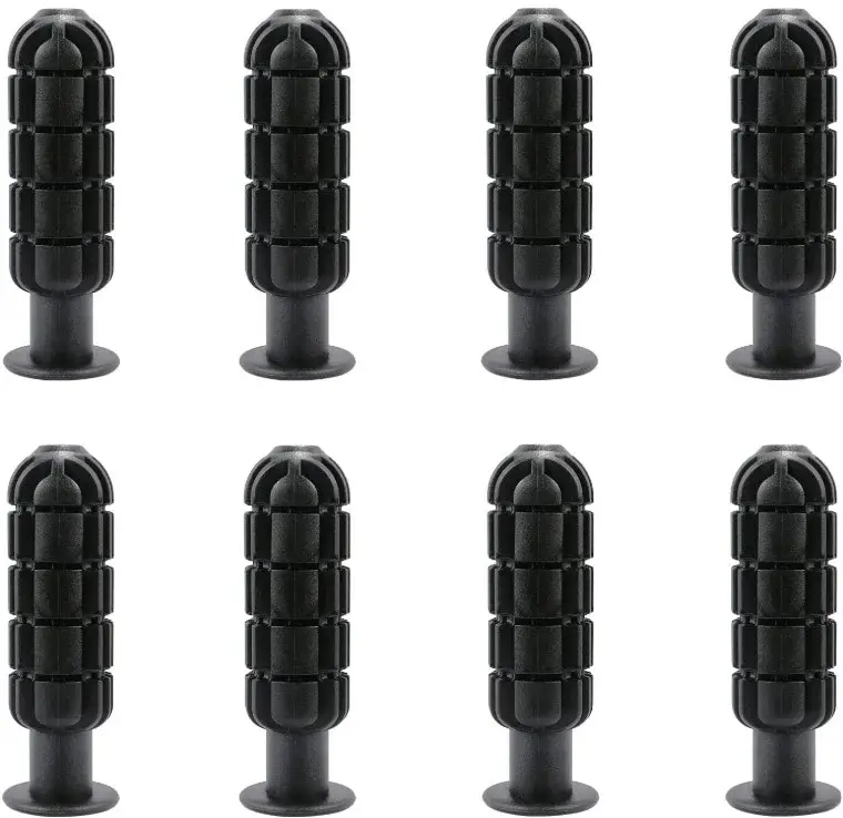 TOSAMZOO 8pcs Plastic Foosball Handles