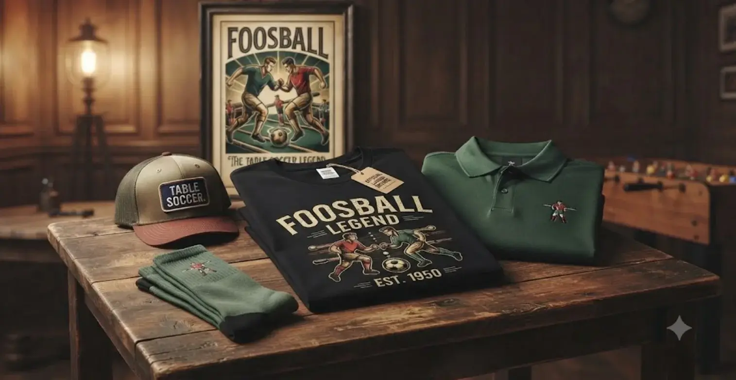 foosball clothing